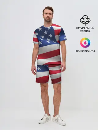 Мужской костюм с шортами / USA