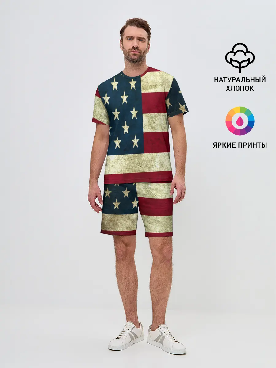 Мужской костюм с шортами / usa collection 2019