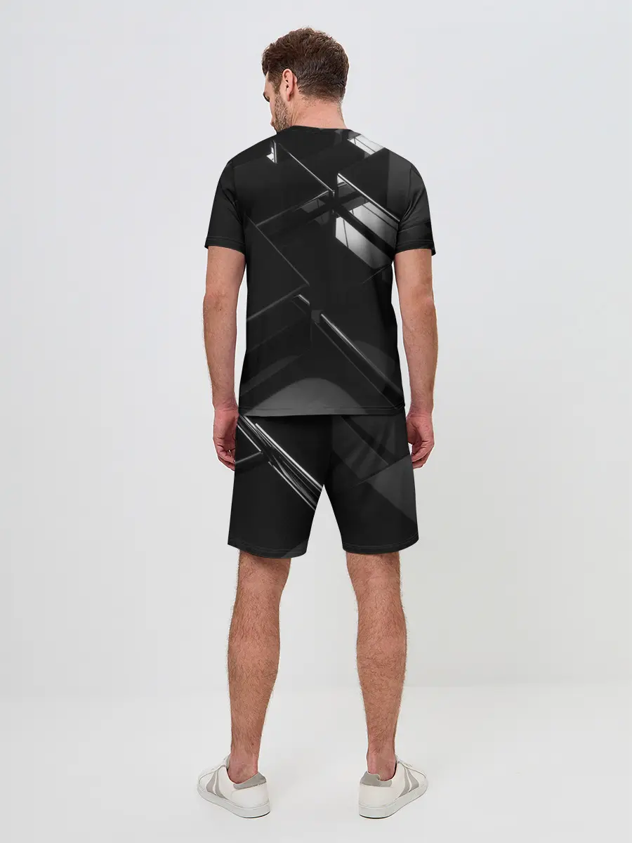 Мужской костюм с шортами / Текстура