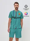 Мужской костюм с шортами / Messi away 19-20