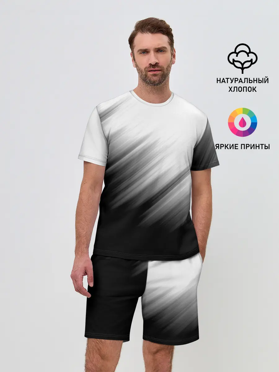 Мужской костюм с шортами / ПОЛОСЫ И НИЧЕГО ЛИШНЕГО