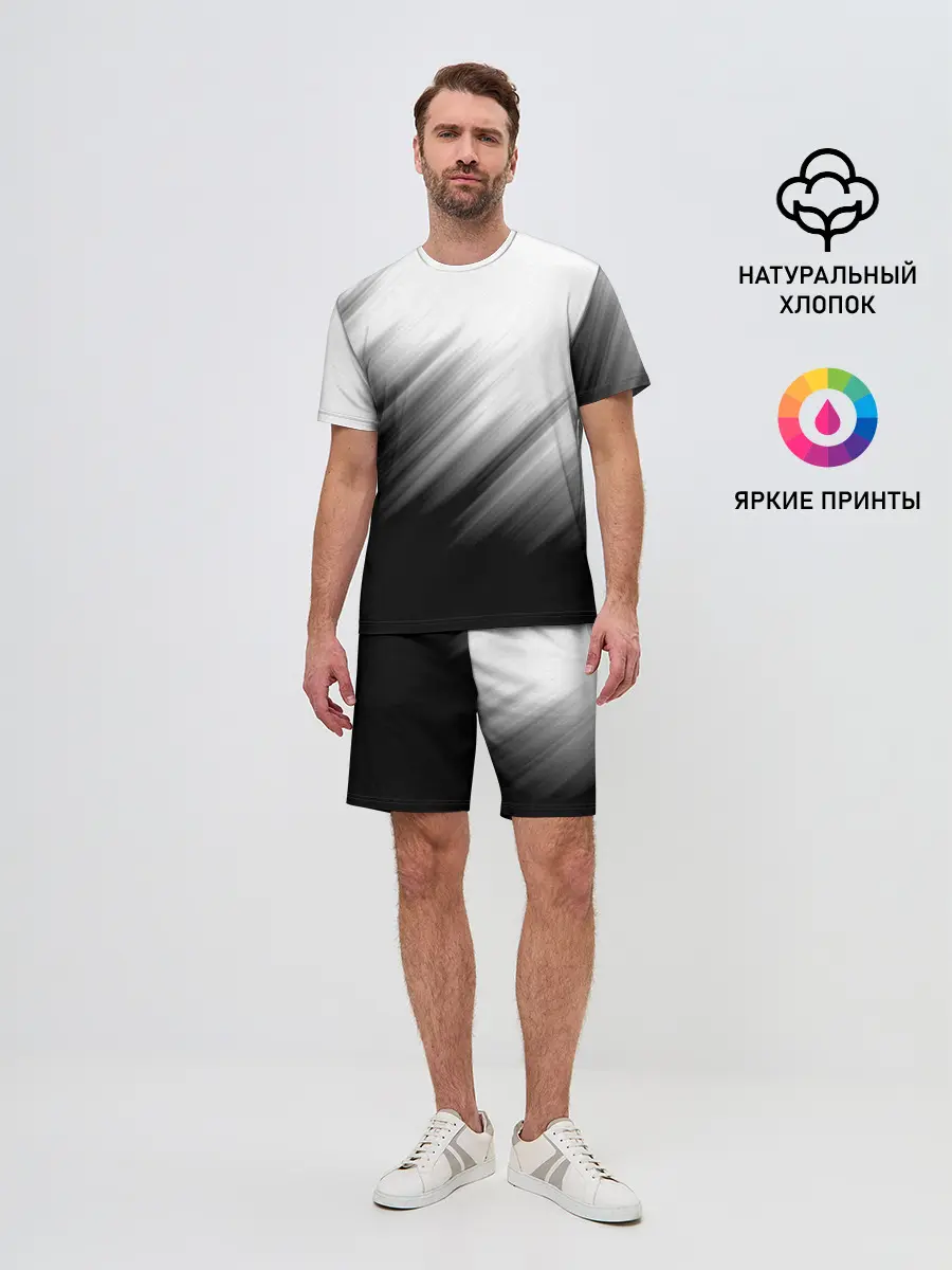 Мужской костюм с шортами / ПОЛОСЫ И НИЧЕГО ЛИШНЕГО