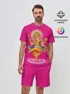 Мужской костюм с шортами / Ганеша
