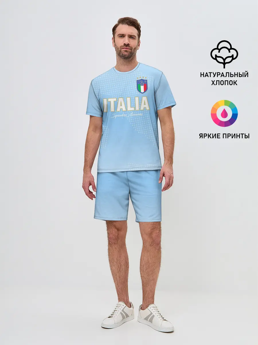 Мужской костюм с шортами / Сборная Италии