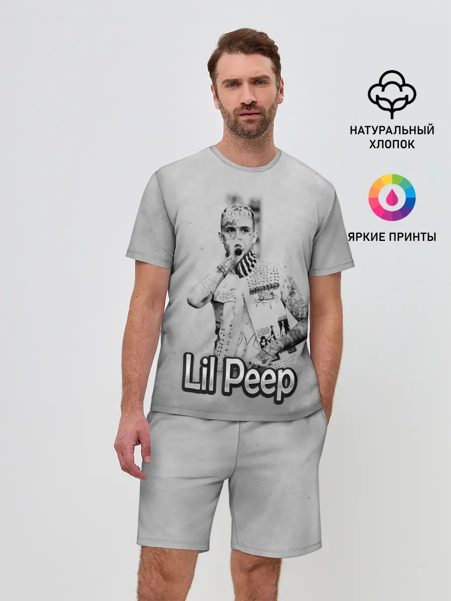 Мужской костюм с шортами / Lil Peep