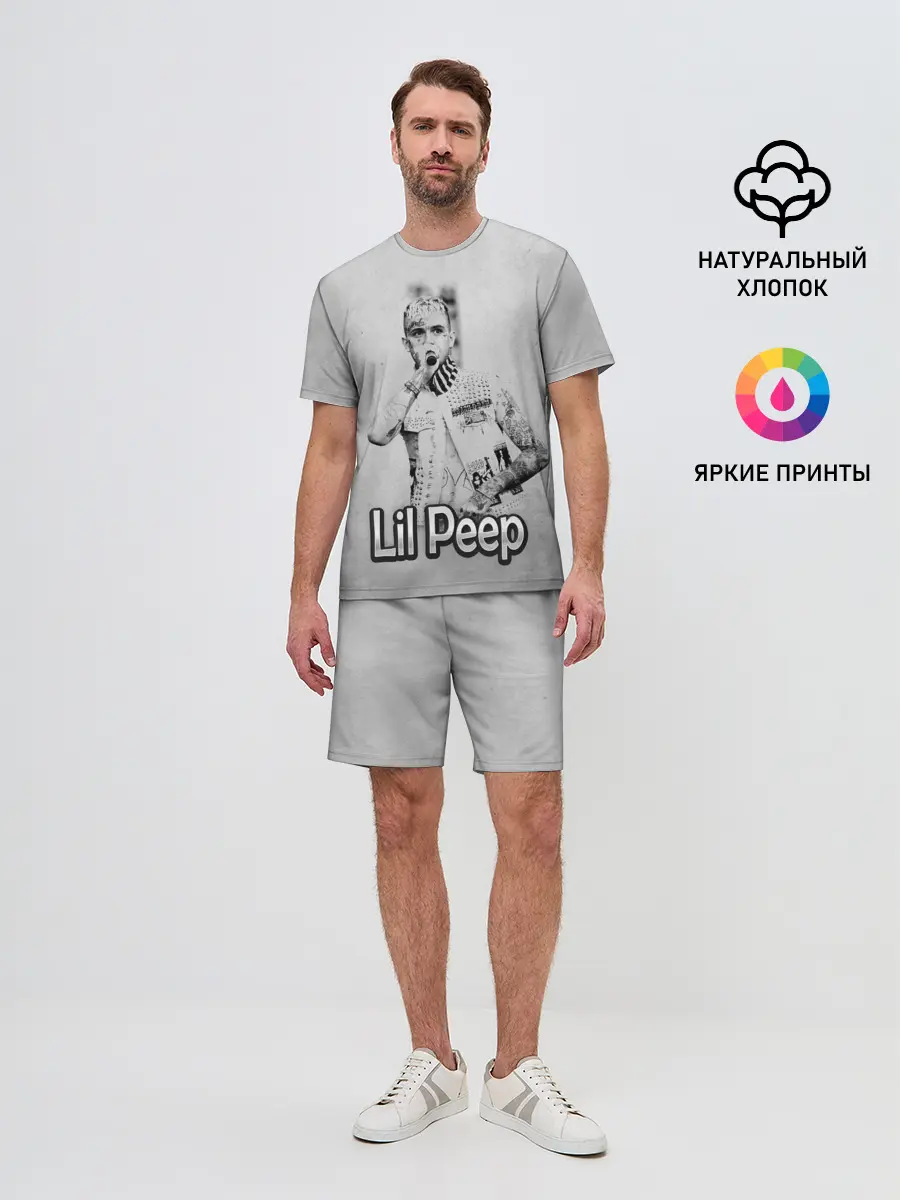 Мужской костюм с шортами / Lil Peep