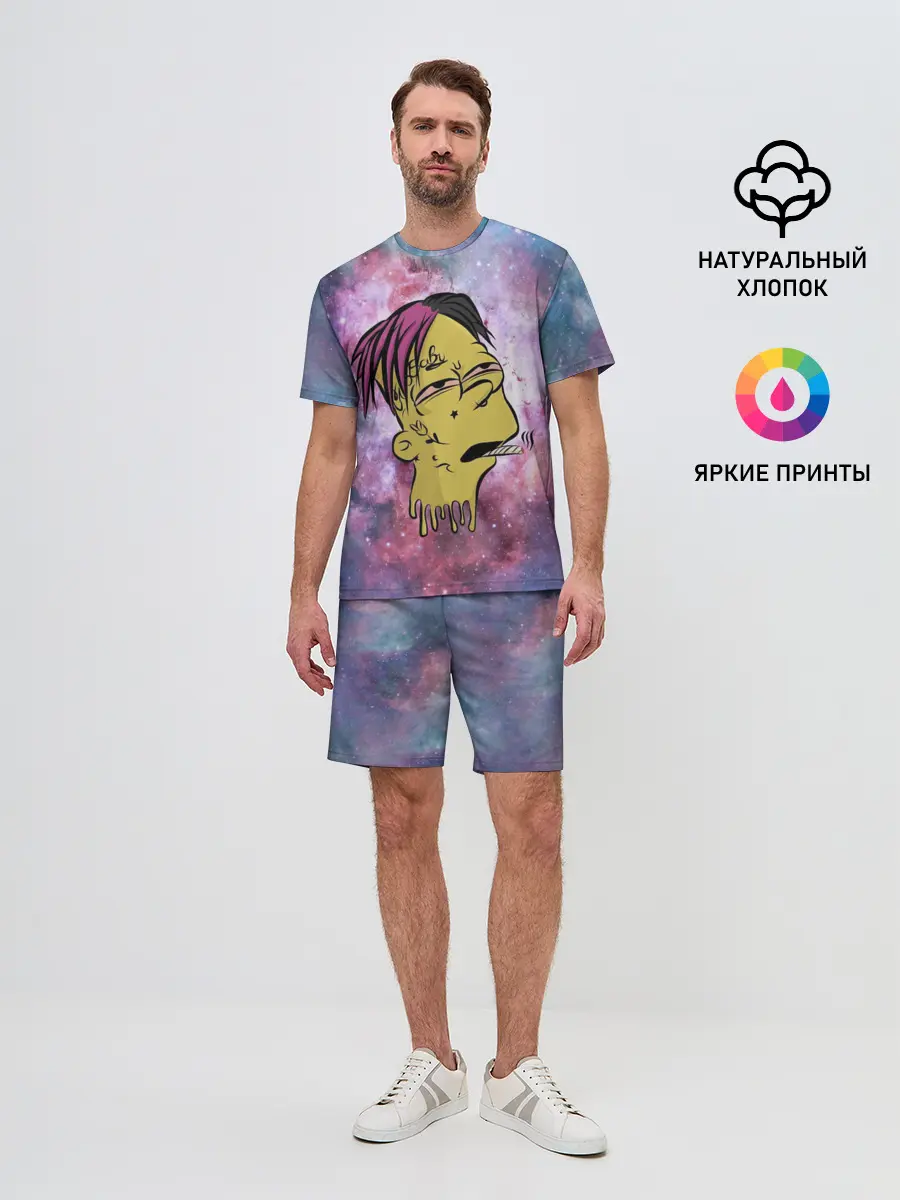 Мужской костюм с шортами / Lil Peep