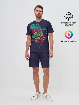Мужской костюм с шортами / Ти-Рекс