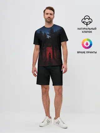 Мужской костюм с шортами / Twin Peaks