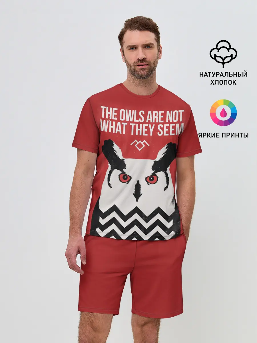 Мужской костюм с шортами / Twin Peaks