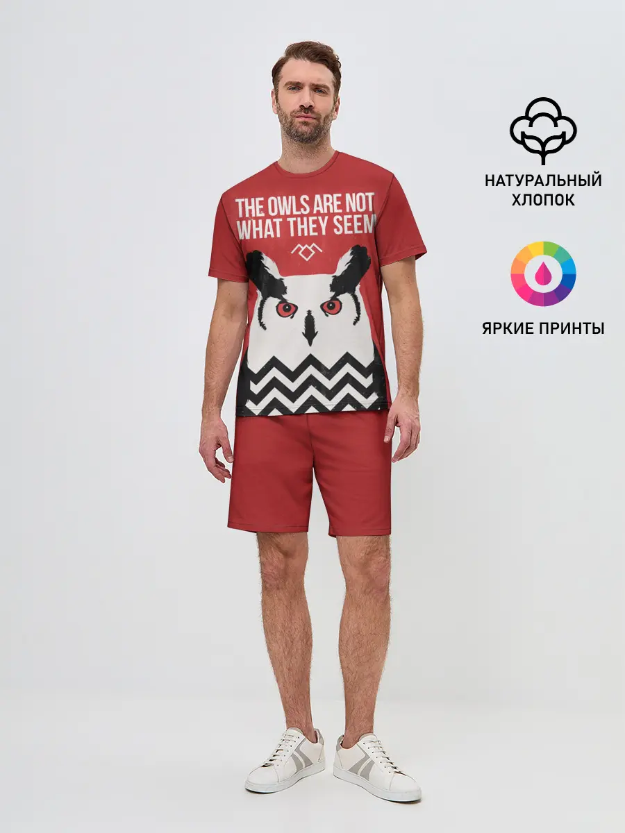 Мужской костюм с шортами / Twin Peaks