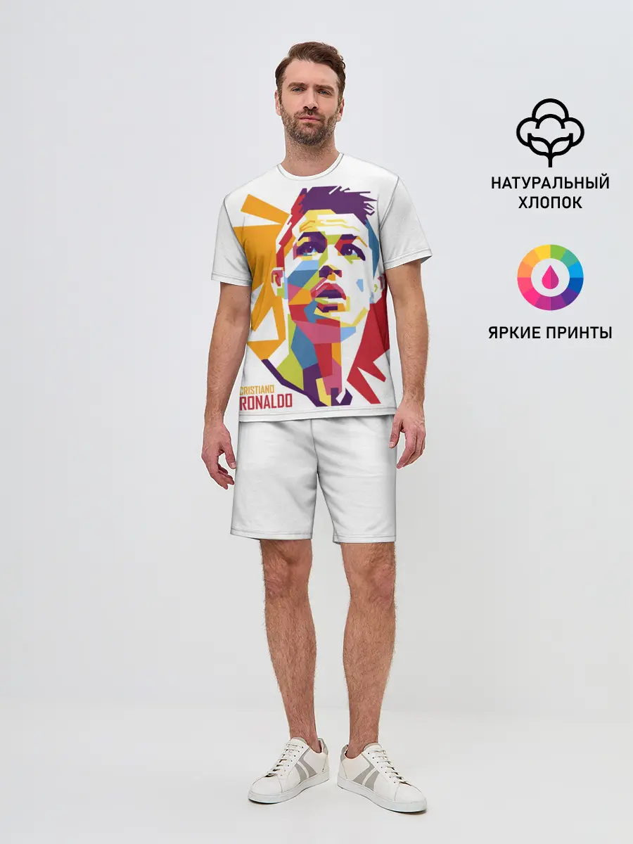 Мужской костюм с шортами / Криштиану Роналду