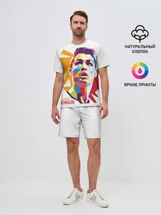 Мужской костюм с шортами / Криштиану Роналду