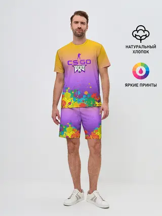 Мужской костюм с шортами / pro100