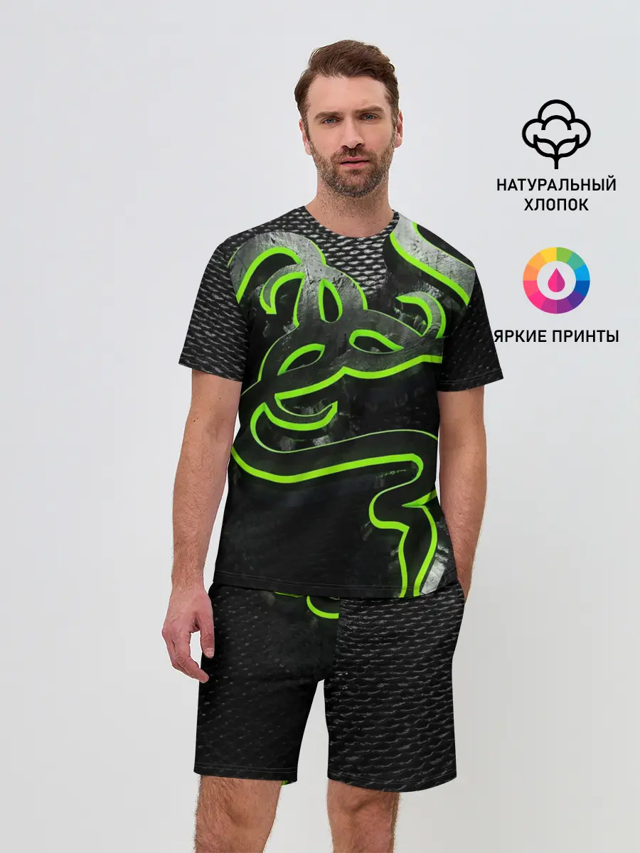 Мужской костюм с шортами / RAZER