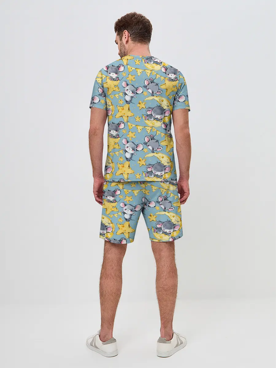 Мужской костюм с шортами / Сыр и мыши