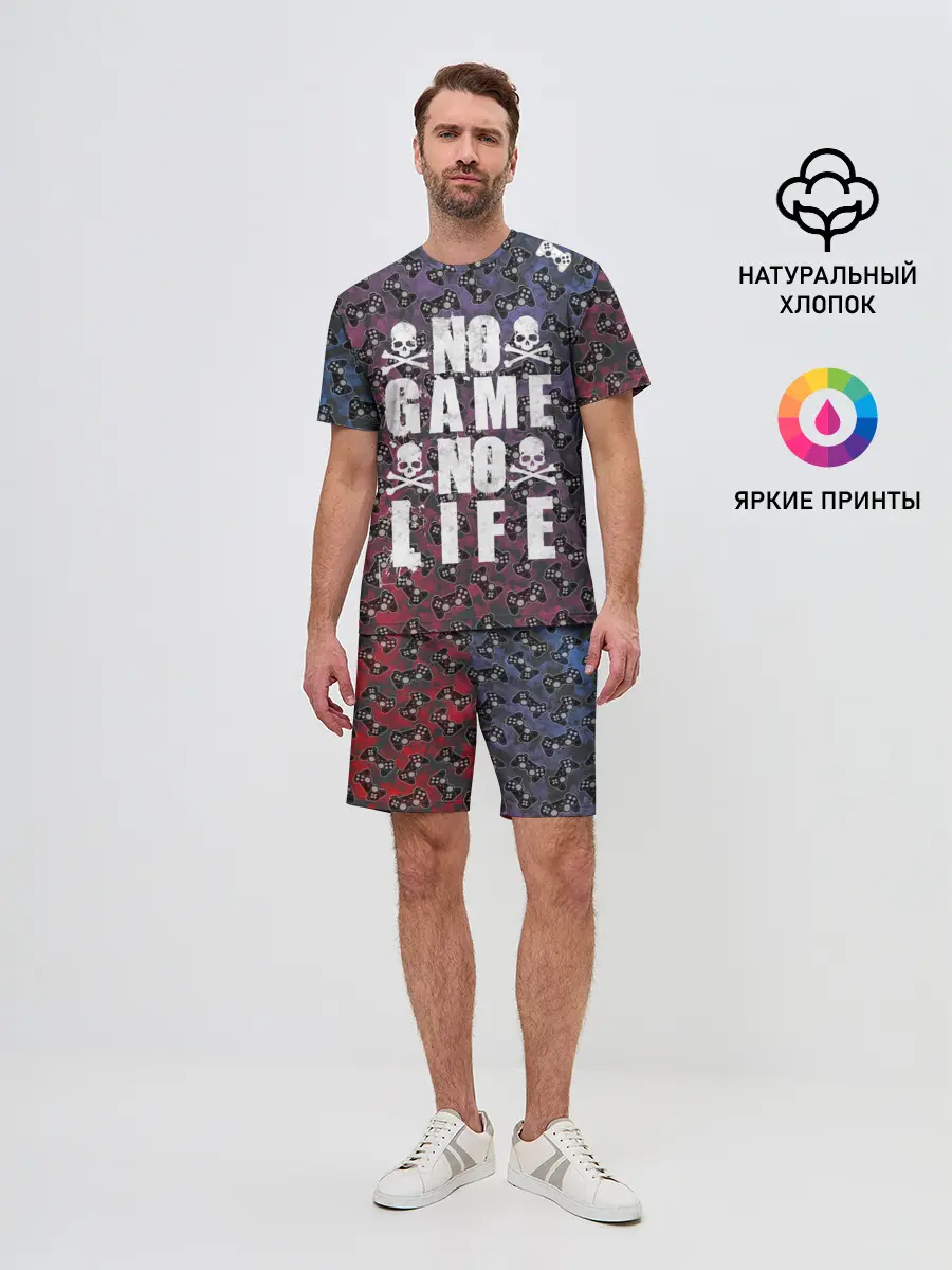 Мужской костюм с шортами / No Game No Life