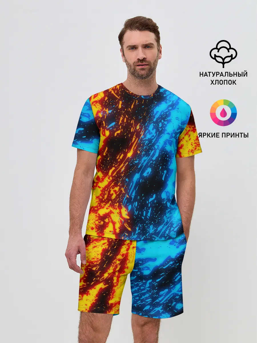 Мужской костюм с шортами / БИТВА ОГНЕЙ