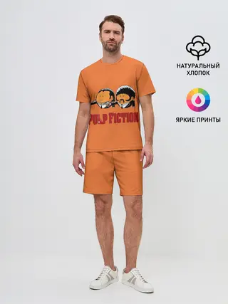 Мужской костюм с шортами / Pulp Fiction - Art 2