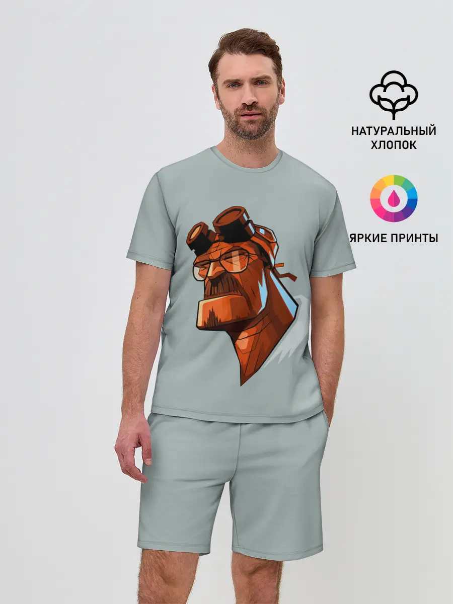 Мужской костюм с шортами / Hellbad