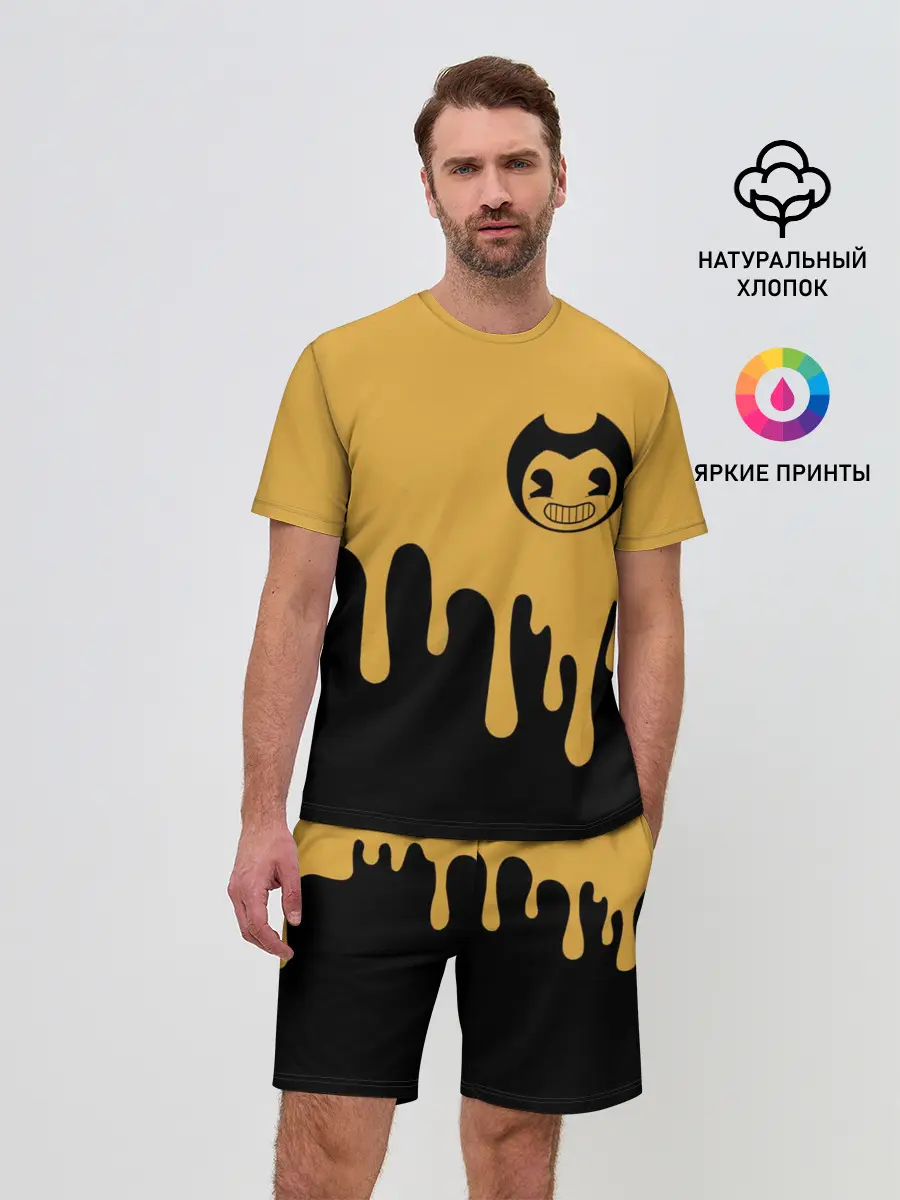 Мужской костюм с шортами / Bendy And The Ink Machine