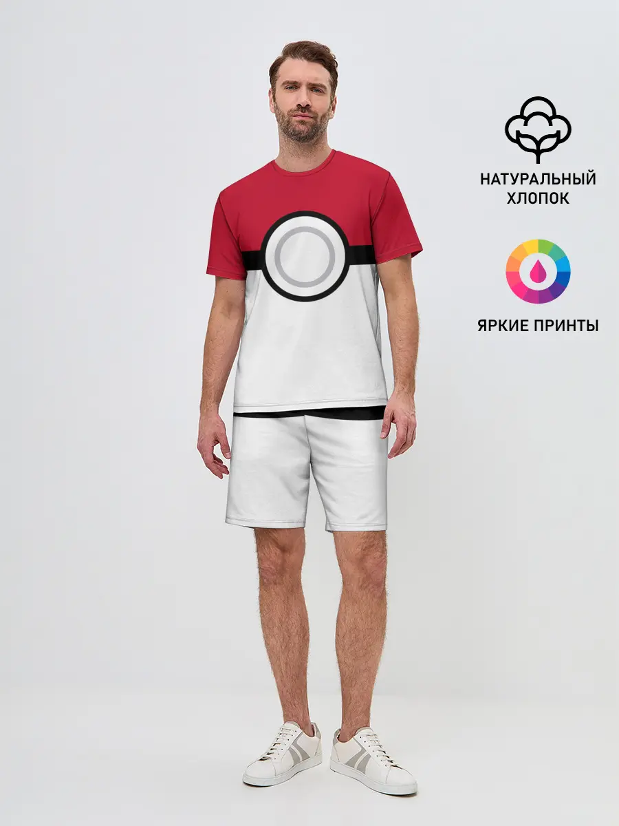 Мужской костюм с шортами / Покебол