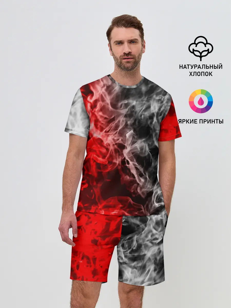 Мужской костюм с шортами / БИТВА ОГНЕЙ