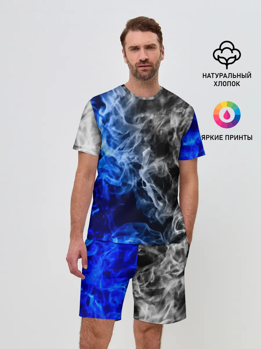 Мужской костюм с шортами / БИТВА ОГНЕЙ