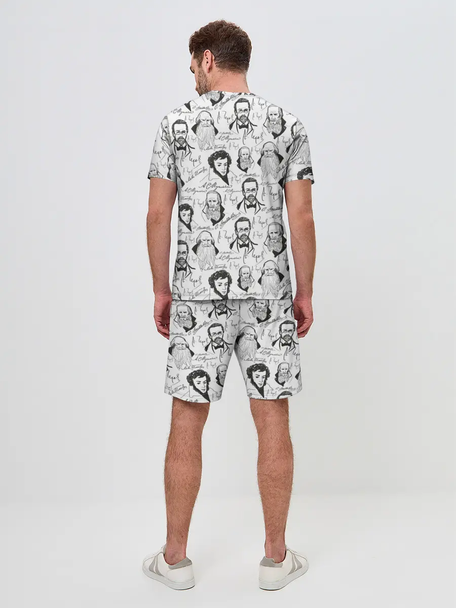 Мужской костюм с шортами / Великие писатели-классики