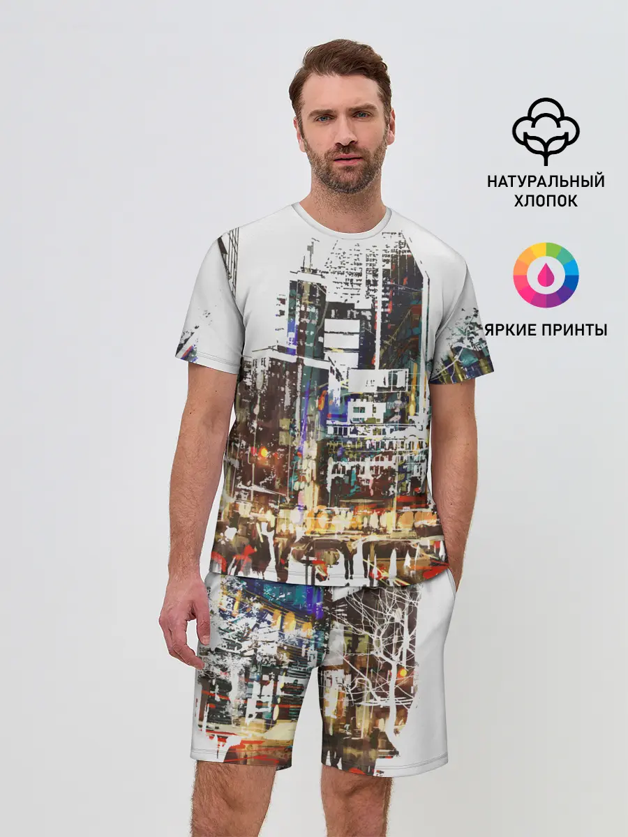 Мужской костюм с шортами / Мегаполис