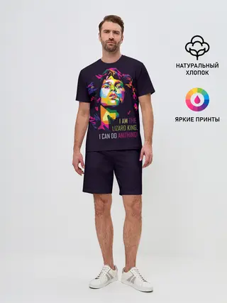 Мужской костюм с шортами / Джим Моррисон