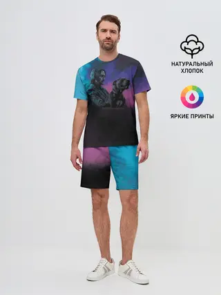 Мужской костюм с шортами / Друг