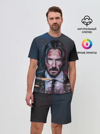 Мужской костюм с шортами / Джон Уик