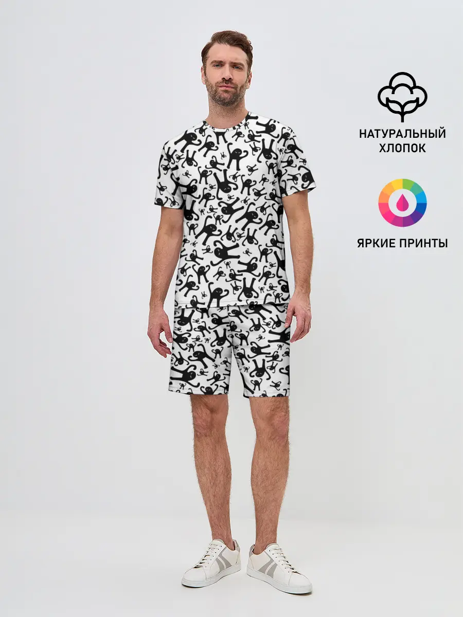 Мужской костюм с шортами / ЪУЪ СЪУКА