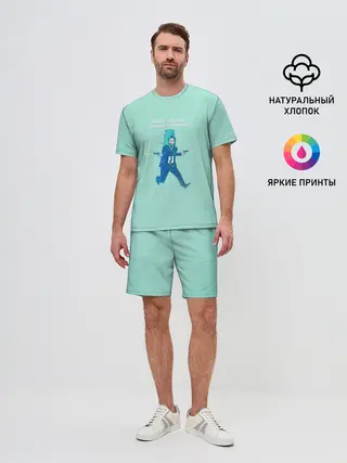 Мужской костюм с шортами / Джон Уик