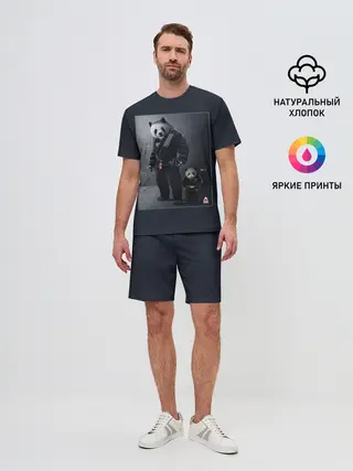 Мужской костюм с шортами / PANDA
