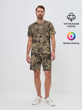 Мужской костюм с шортами / Ретро велосипеды
