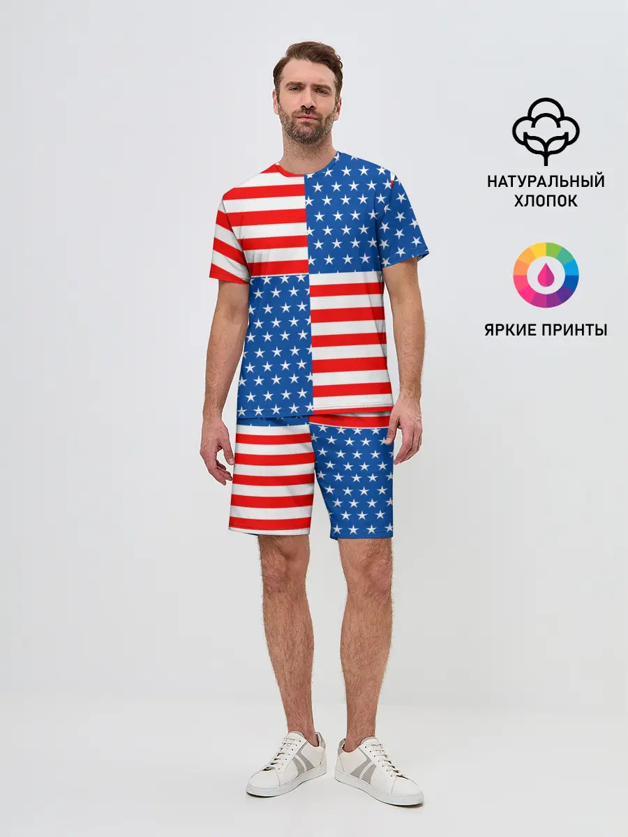 Мужской костюм с шортами / США