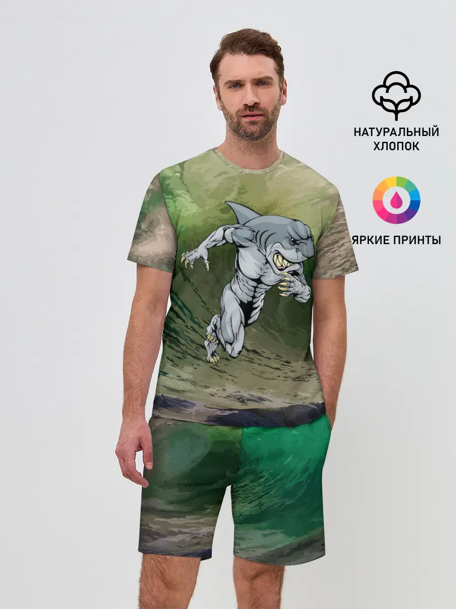 Мужской костюм с шортами / Great White