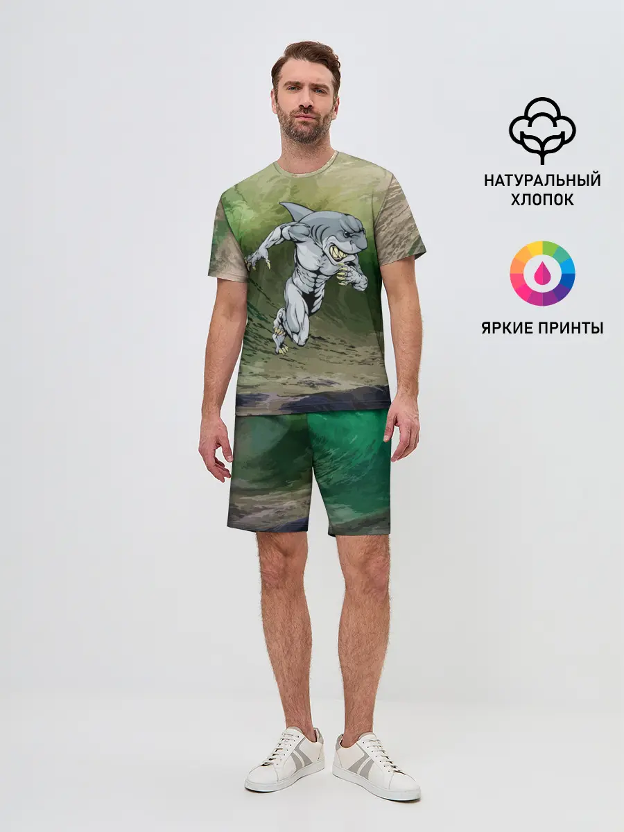 Мужской костюм с шортами / Great White