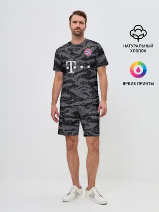 Мужской костюм с шортами / Bayern away gk 18-19
