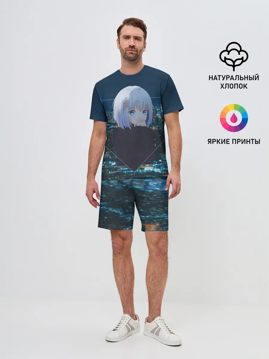 Мужской костюм с шортами / Origami Tobiichi