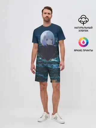 Мужской костюм с шортами / Origami Tobiichi