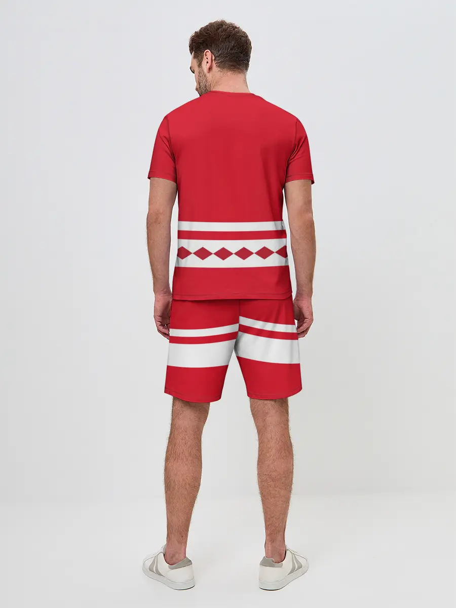 Мужской костюм с шортами / Хоккейный Болельщик СССР