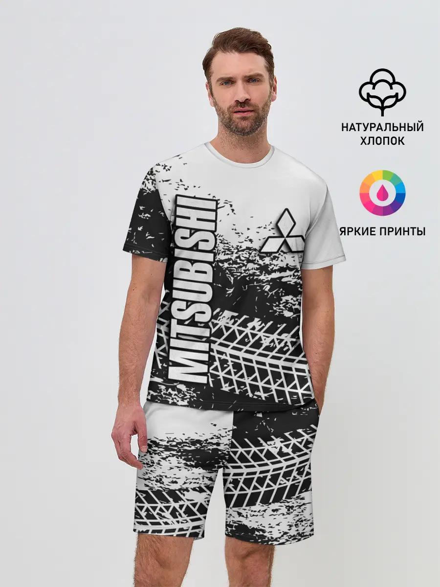 Мужской костюм с шортами / Mitsubishi