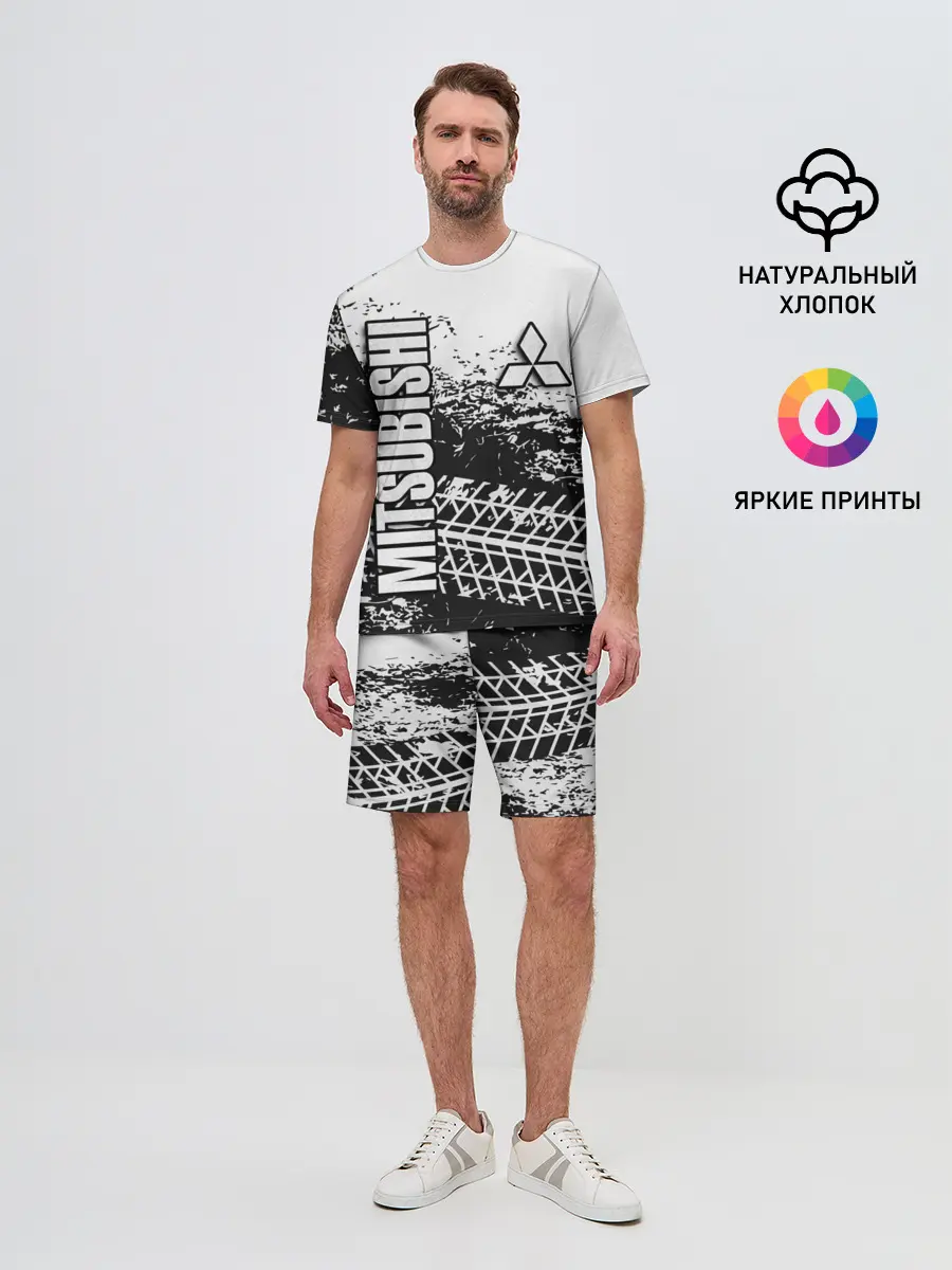 Мужской костюм с шортами / Mitsubishi