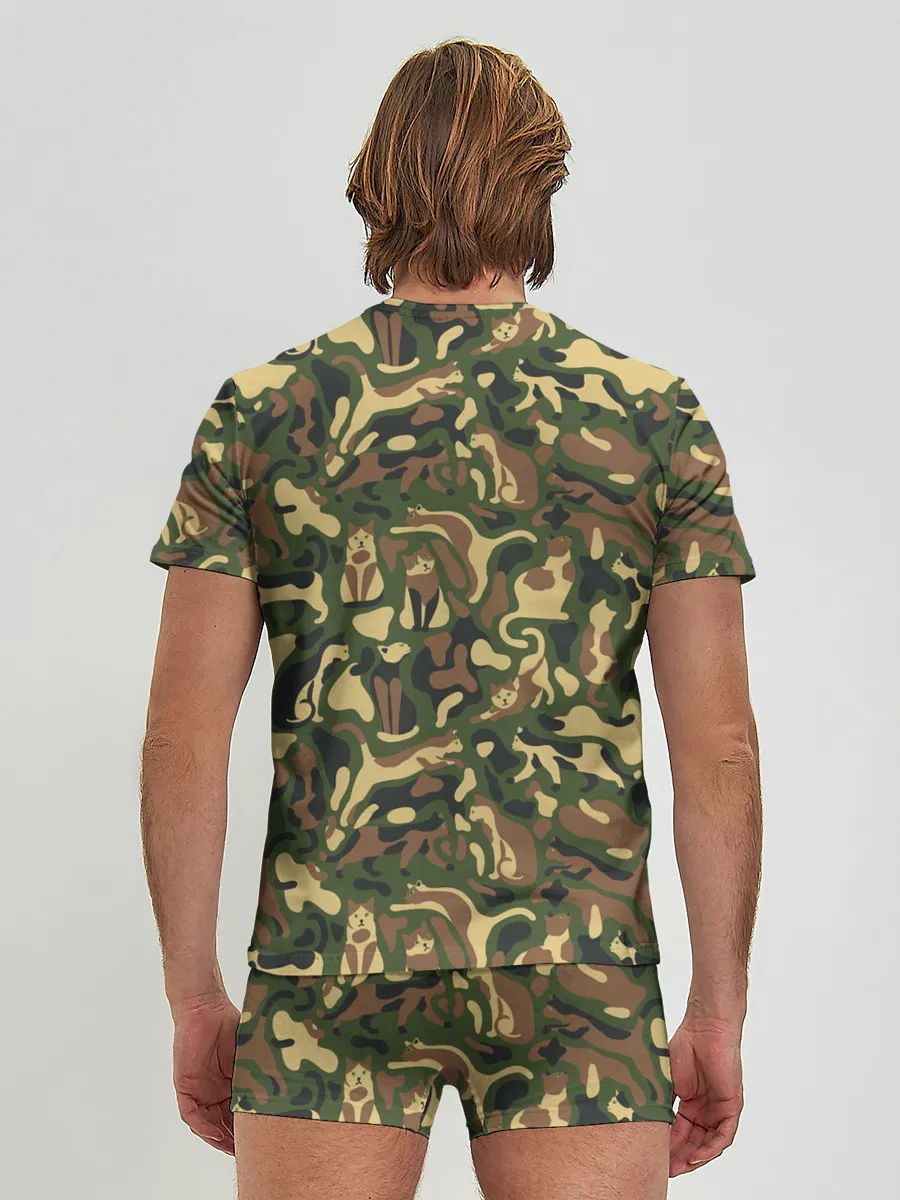 Мужские трусы с футболкой / Коты и Кошки