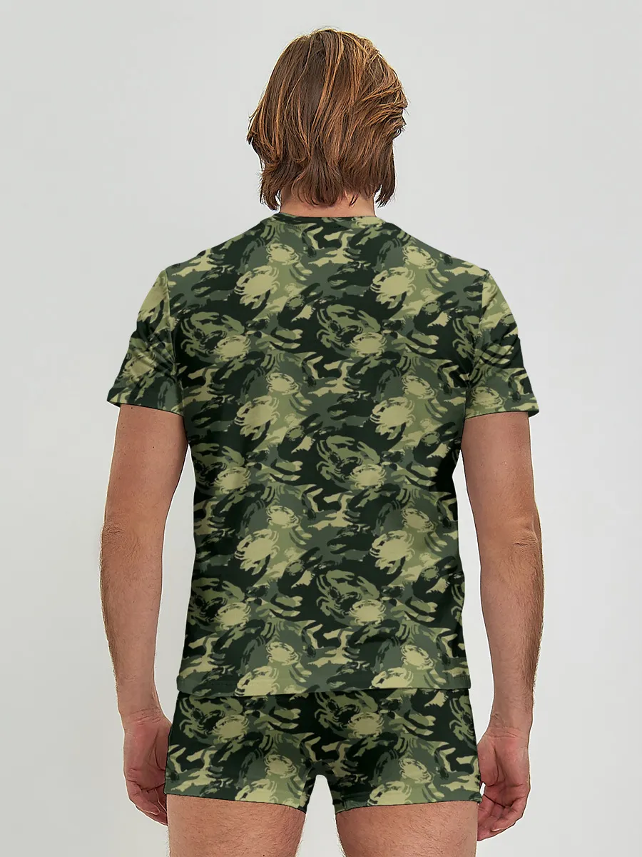 Мужские трусы с футболкой / Крабы