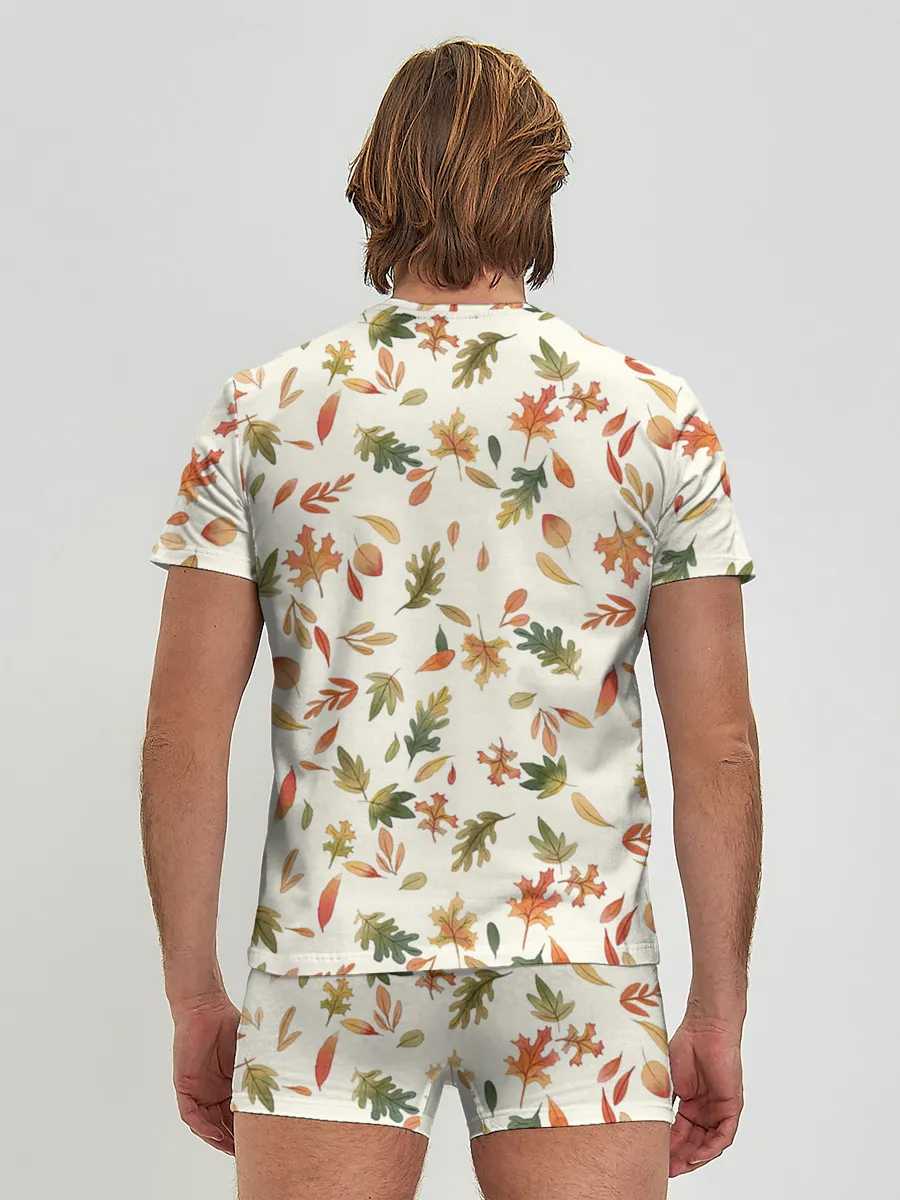 Мужские трусы с футболкой / Тёплая осень