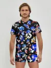 Мужские трусы с футболкой / SONIC PATTERN HERO | СОННИК